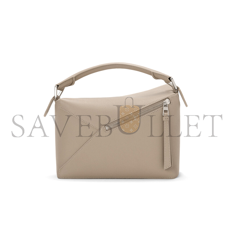 LOEWE SMALL PUZZLE EDGE BAG IN SOFT GRAINED CALFSKIN A510P60XAW (24*16.5*10.5cm)